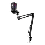 Sades Tyto USB Gaming Microphone with RGB, Boom Arm & Cardioid Pickup for PC & Streaming