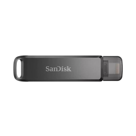 SanDisk iXpand Flash Drive Luxe 256GB – USB-C and USB 3.0, Compatible with iPhone 15, iPad Pro, Android, and Mac