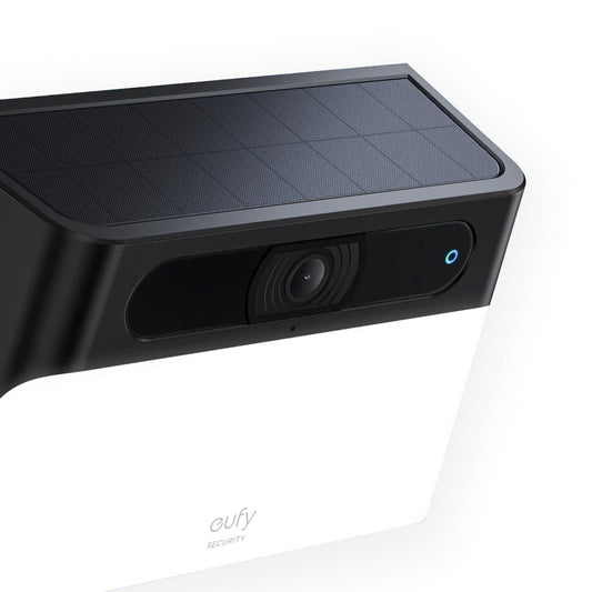 Eufy Solar Wall Light Cam S120 – Wireless 2K Security Camera with Motion-Activated LED Light, AI Detection, and Solar Charging