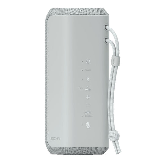Sony SRS-XE200 Portable Bluetooth Speaker – White | Waterproof, Dustproof, Shockproof with Wide Sound Coverage