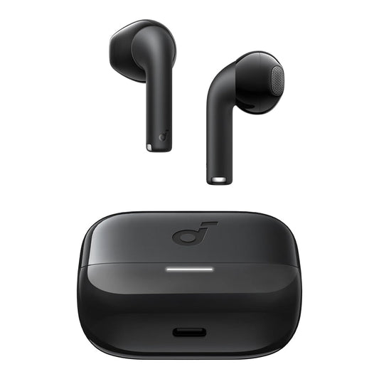 Soundcore by Anker K20i Semi-In-Ear Bluetooth Earbuds with 36 Hours Playtime and AI Noise Reduction