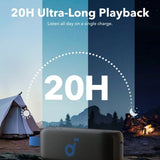 Anker Soundcore Select 3 Black – 16W Bluetooth Speaker with BassUp™, 20-Hour Battery, and IPX7 Waterproofing