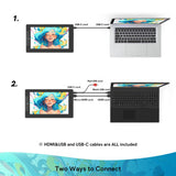 VEIKK Studio VK1200 V2 - 11.6" Ultra-Slim Pen Display for Professional Creativity