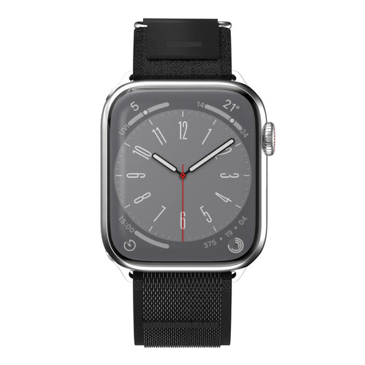 SwitchEasy Flex Woven Nylon Apple Watch Loop 38mm/40mm/41mm - Black
