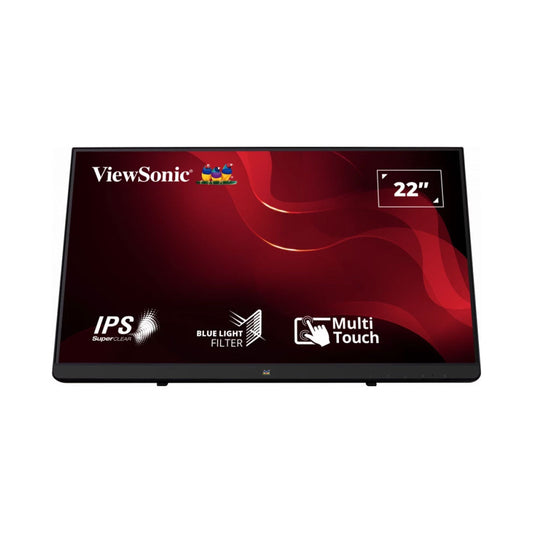 ViewSonic TD2230 22” Full HD 10-Point Touchscreen Monitor – SuperClear® IPS Panel with Adjustable Stand