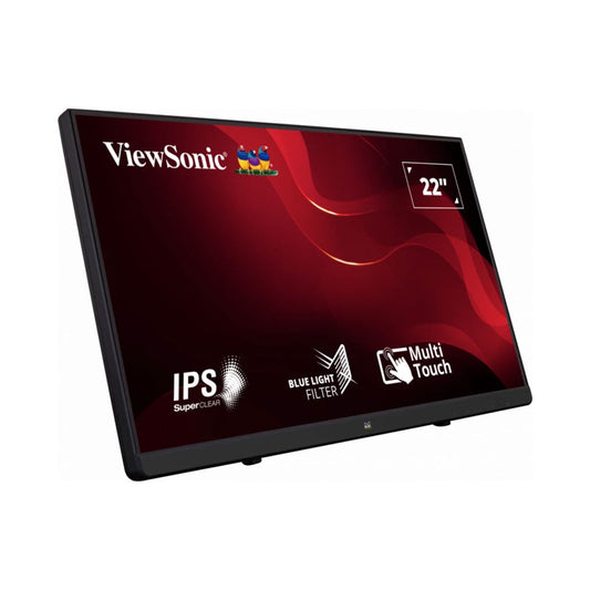 ViewSonic TD2230 22” Full HD 10-Point Touchscreen Monitor – SuperClear® IPS Panel with Adjustable Stand