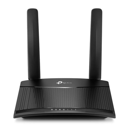 TP-Link TL-MR100 300 Mbps Wireless N 4G LTE Router | Plug and Play, 32 Device Support, Detachable Antennas