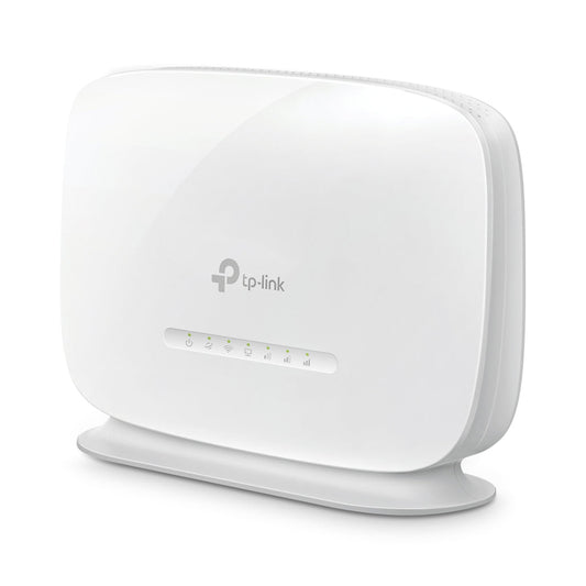 TP-Link TL-MR105 300 Mbps Wireless N 4G LTE Router | Plug & Play, 32 Device Support, Dual Antennas