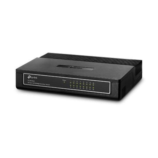 TP-Link 16-Port Fast Ethernet Switch TL-SF1016D - Energy-Efficient and Eco-Friendly Network Switch