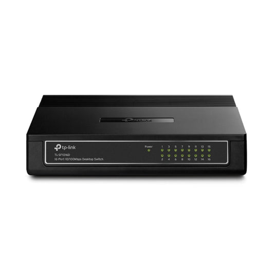 TP-Link 16-Port Fast Ethernet Switch TL-SF1016D - Energy-Efficient and Eco-Friendly Network Switch