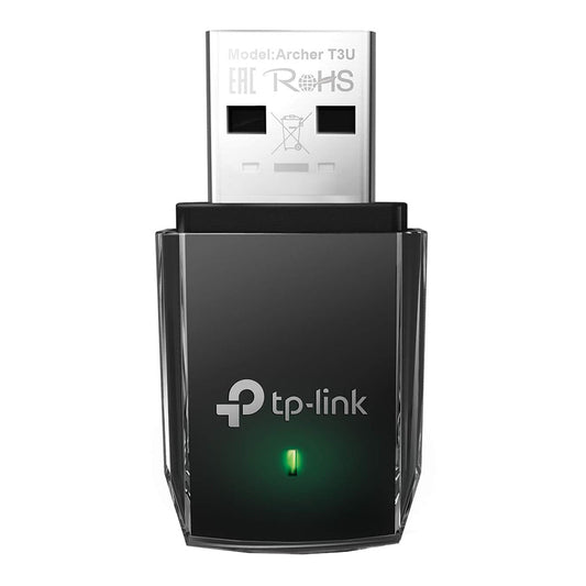 TP-Link Archer T3U AC1300 Dual Band USB WiFi Adapter – High-Speed Connectivity for Laptops and Desktops