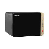 QNAP TS-664-8G-US 6-Bay Desktop NAS – High-Performance Intel Quad-Core Processor, Dual 2.5GbE Ports, and SSD Caching