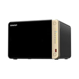 QNAP TS-664-8G-US 6-Bay Desktop NAS – High-Performance Intel Quad-Core Processor, Dual 2.5GbE Ports, and SSD Caching