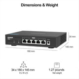 QNAP TS-873A 8-Bay AMD Ryzen Quad-Core NAS with QSW-1105-5T 5-Port 2.5GbE Switch