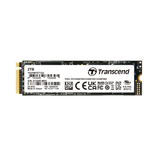 Transcend SSD M.2 2280 PCIe NVMe 2TB | MTE712A