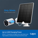 TP-Link Tapo A200 Solar Panel | Non-Stop Power for Tapo Battery Cameras