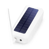 Tellur WiFi Solar Camera 1080P - White | Wireless, Weatherproof with Night Vision and Two-Way Audio