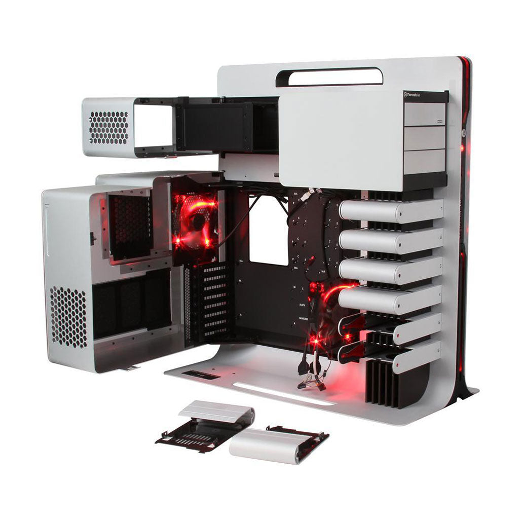Thermaltake Level 10 Limited Edition VL300A2N1N Silver Aluminum ATX Full Tower Computer Case from Thermaltake sold by 961Souq-Zalka