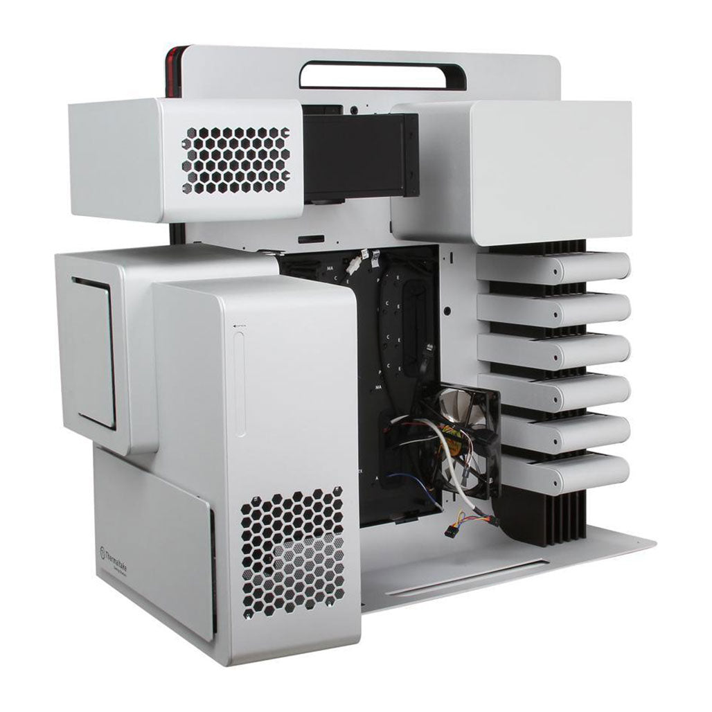 Thermaltake Level 10 Limited Edition VL300A2N1N Silver Aluminum ATX Full Tower Computer Case from Thermaltake sold by 961Souq-Zalka