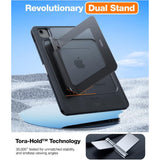 Torras Ostand Case for iPad Air 5th Generation | Adjustable Dual Stand, Pencil Holder, Military-Grade Protection