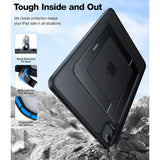 Torras Ostand Case for iPad Air 5th Generation | Adjustable Dual Stand, Pencil Holder, Military-Grade Protection