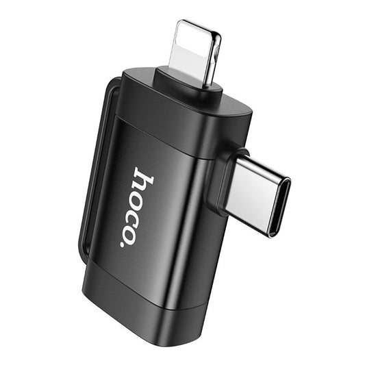 Hoco Adapter for Lightning and Type-C to USB-A | UA31F