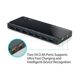 TP-Link UH720 USB 3.0 7-Port Hub with 2 High-Speed Charging Ports – Expand Connectivity and Power Efficiency