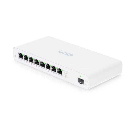 Ubiquity UISP Eight-Port Gigabit PoE Router - High-Performance Solution for MicroPoP and Large-Scale Networks
