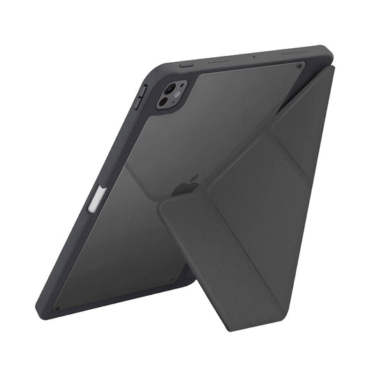 UNIQ Moven Case for iPad Pro 13" (2024) – Ultra Slim Protection with Built-In Stand & Apple Pencil Holder