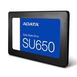 ADATA Ultimate SU650 1TB Internal SSD - High-Speed 3D NAND Flash, SLC Caching, Advanced Error Correction