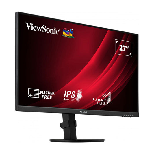ViewSonic VG2709-MHU 27” Full HD USB-C Monitor with Dual Speakers and Advanced Ergonomics