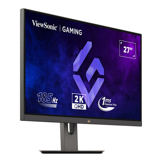 ViewSonic VX2758A-2K-PRO-2 27" QHD 185Hz Gaming Monitor with SuperClear® IPS, 1ms MPRT, and AMD FreeSync™