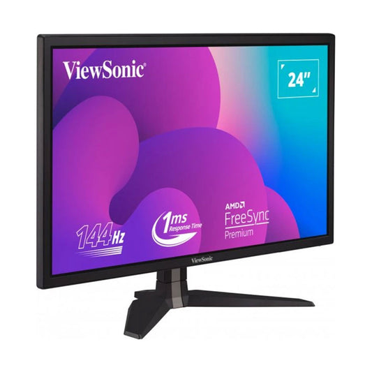 ViewSonic VX2458-P-MHD 24-inch 144Hz Entertainment Monitor – 1ms Response Time, FreeSync Premium, Full HD
