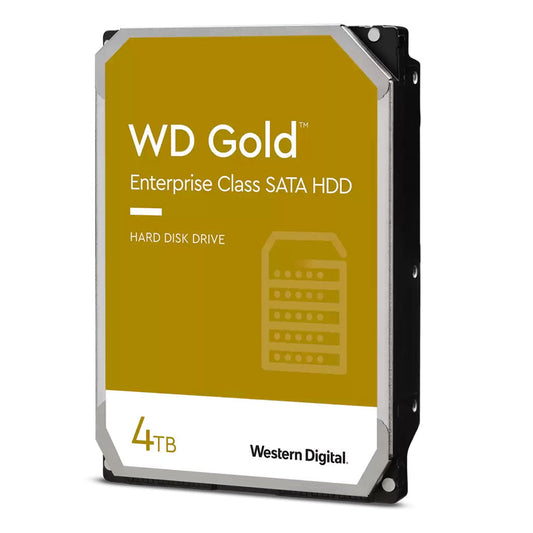 WD Gold Enterprise Class 4TB SATA HDD | WD4001FYYG – High-Capacity, Reliable Storage for Data Centers