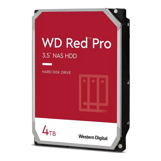 WD Red Pro NAS Hard Drive – 3.5" 7200RPM | High-Performance Storage for Commercial and Enterprise NAS Systems