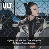 Sony ULT WEAR Wireless Noise Canceling Headphones | WHULT900NB.CE7 – Advanced Noise Cancellation, Bass Customization, 30-Hour Battery Life, and Voice Assistant Support