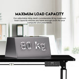 Fantech WS414 Adjustable Height Desk with Sturdy Steel Frame and Powerful Electric Motor