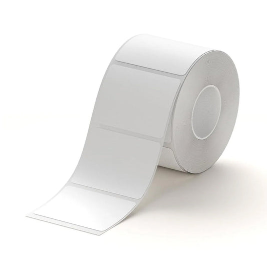NIIMBOT White Labels 50x30mm – 230 Pieces for B21 and B3S Label Printers