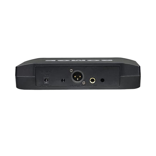 Bomge V-410 Professional 4-Channel Wireless Microphone System with Long Range, XLR and 1/4’’ Outputs – Ideal for Weddings, Parties, and Conferences