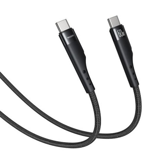 Yesido CA116 3 Meter Type-C to Type-C Data Cable, 60W Fast Charging & Data Transmission, Compatible with Smartphones, Tablets, and Laptops
