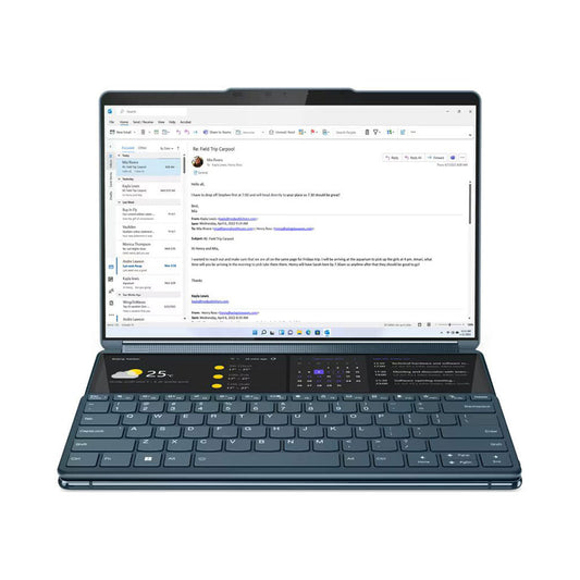 Lenovo Yoga Book 9 82YQCTO1WW-101 2-IN-1 - Dual 13.3 inch Touchscreen - Core i7-1355U - 16GB Ram - 1TB SSD - Intel Iris Xe Graphics