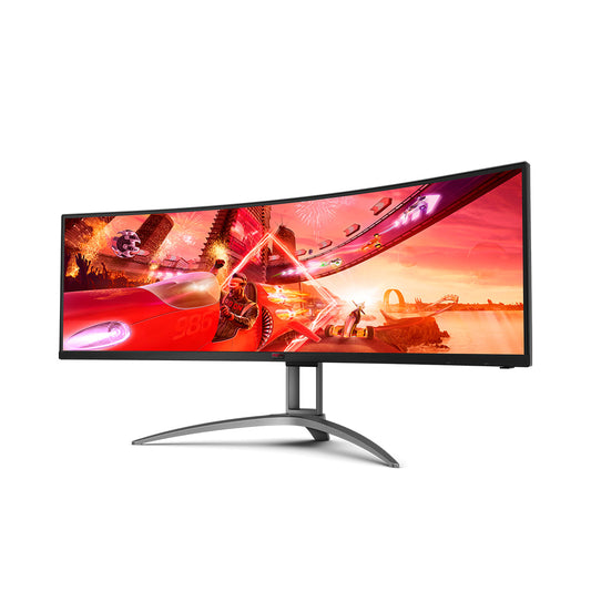 AOC Agon AG493QCX 49" Dual FHD Curved Gaming Monitor with 144Hz Refresh Rate and FreeSync Premium