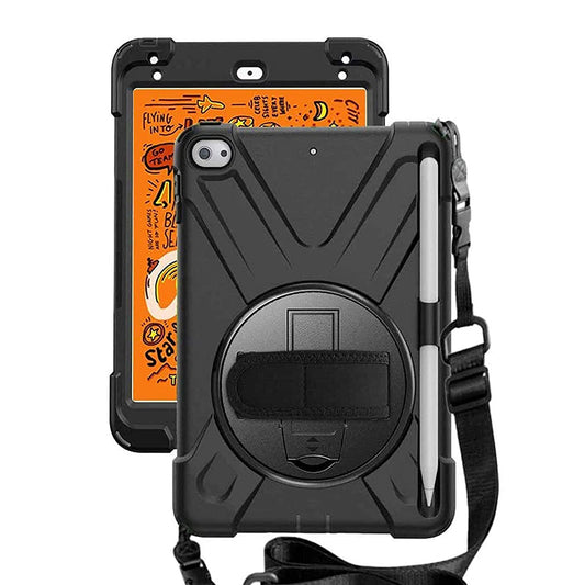 Rugged Case with Strap iPad Mini 1 Black from Other sold by 961Souq-Zalka