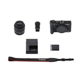 Canon EOS M6 Mark II Mirrorless Camera with 15-45mm Lens – 32.5MP, 4K Video, Dual Pixel AF