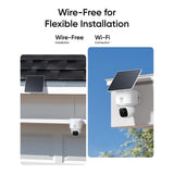 Eufy SoloCam E30 – 2K Solar Security Camera with 360° Pan, AI Tracking, and No Monthly Fees