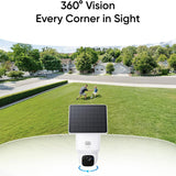 Eufy SoloCam E30 – 2K Solar Security Camera with 360° Pan, AI Tracking, and No Monthly Fees