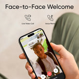 Eufy C30 2K Video Doorbell with Battery – No Monthly Fees, AI Motion Detection, Local Storage, Works with Alexa & Google Assistant