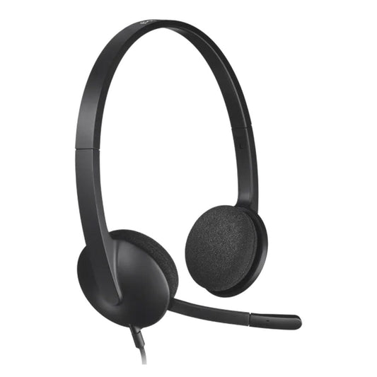 Logitech H340 USB Wired Headset - Comfortable and Clear Audio Solution