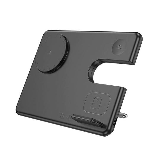 Hoco Flash CQ1 Wireless Charging 3-in-1 Foldable Desktop Stand for Apple Devices