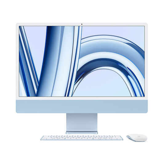 Apple iMac Z19L000ZA - M3 Chip - 24" - 8-Core CPU - 10-Core GPU - 24GB Ram - 1TB SSD - English Numeric Keyboard - Blue